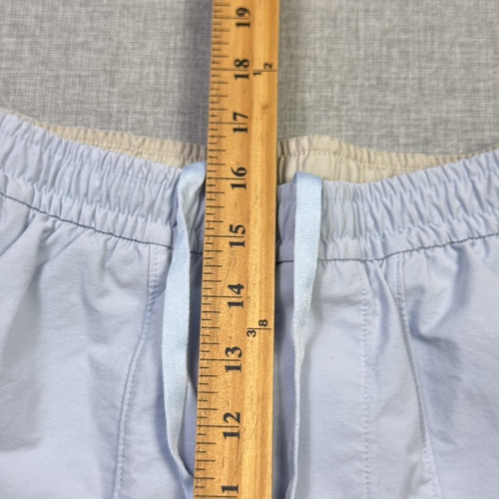 Lululemon Bowline 5" Stretch Cotton VersaTwill Shorts Mens Small Blue Drawstring - Picture 9 of 10